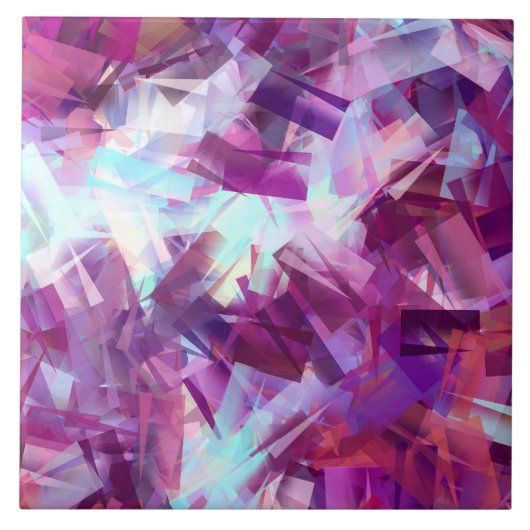 CARREAU FLEURS DE LAVENDER (Devant)