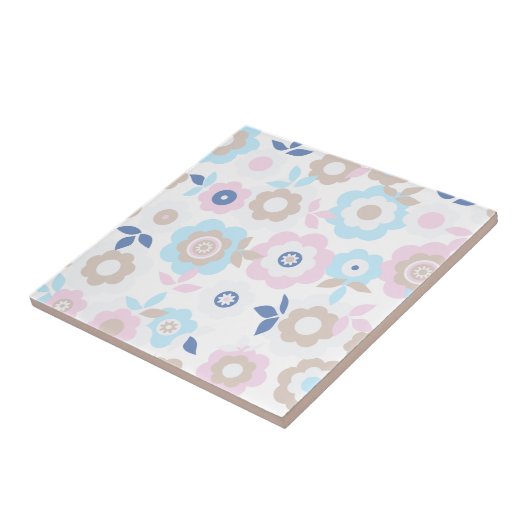 Carreau Fleurs de printemps d'Eilin 3 (Côté)