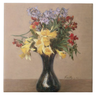 Carreau Fleurs de ressort, 1869 (huile sur la toile)