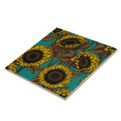 Carreau Fleurs de soleil (Côté)