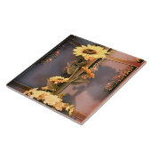 Carreau Fleurs de soleil (Côté)