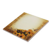 Carreau Fleurs de soleil (Côté)