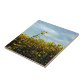 Carreau Fleurs de soleil fleurs sauvages (Côté)