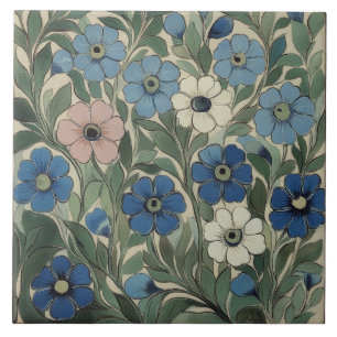 Carreau Fleurs de William De Morgan