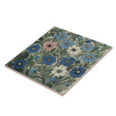 Carreau Fleurs de William De Morgan (Côté)