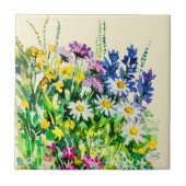 Carreau Fleurs d'été sauvages (Devant)