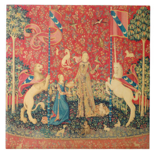 Carreau Fleurs d'Imaginaires, Animaux