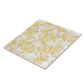 Carreau Fleurs d'Oleandre doux (Côté)