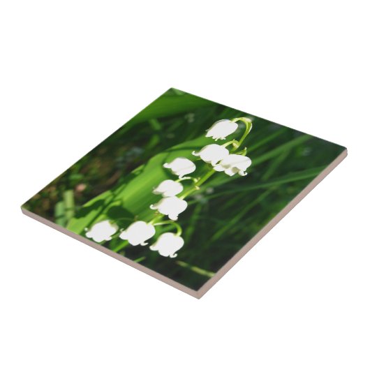 Carreau Fleurs du muguet (Côté)