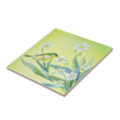 Carreau Fleurs et oiseaux Peintures d'inspiration jardin (Côté)