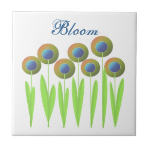 Carreau Fleurs Fantaisistes - Floraison