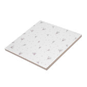 Carreau Fleurs Lilac (Côté)