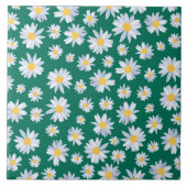 Carreau Fleurs marguerites blanches de classe design botan (Devant)