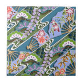 Carreau Fleurs, plantes et ventilateurs (Devant)