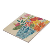 Carreau Fleurs printanières I (Côté)