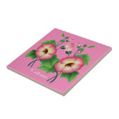 Carreau Fleurs rose pâle Thunder_Cove (Côté)