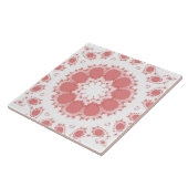 Carreau Fleurs roses (Côté)