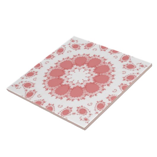 Carreau Fleurs roses (Côté)