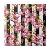 Carreau Fleurs roses (Devant)