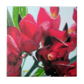 Carreau Fleurs rouges (Devant)