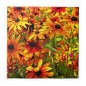 CARREAU FLEURS RUDBECKIA (Devant)