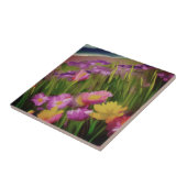 Carreau Fleurs sauvages À Dusk (Côté)