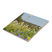 Carreau Fleurs sauvages Et Moulin À Vent Au Texas Hill Cou (Côté)