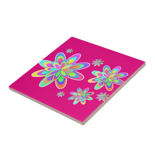 Carreau Fleurs super (Côté)