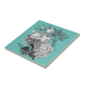 Carreau Fleurs vintages (Côté)