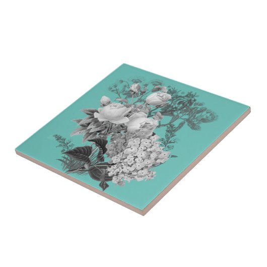 Carreau Fleurs vintages (Côté)