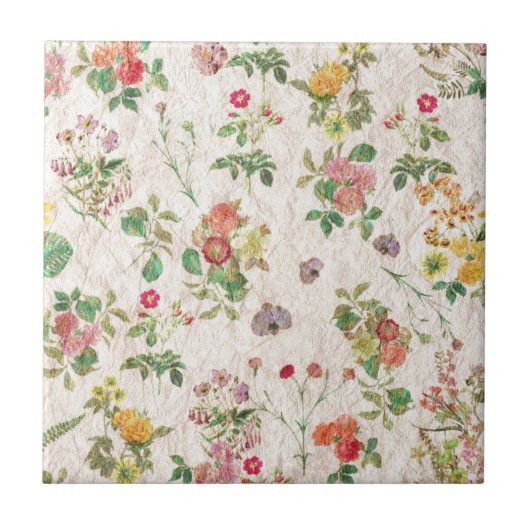 Carreau Fleurs vintages (Devant)