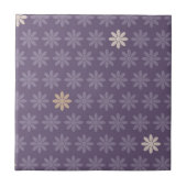 Carreau Fleurs violettes (Devant)