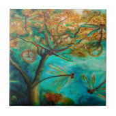 Carreau Flirt de libellule (Devant)