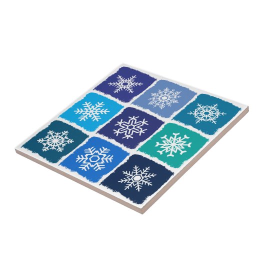 Carreau Flocon de neige (Côté)