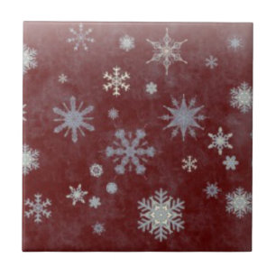 Carreau Flocon de neige givré