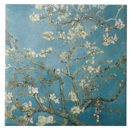 Carreau Floraison des amandiers Van Gogh (Devant)