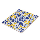 Carreau Floraison méditerranéenne (Côté)