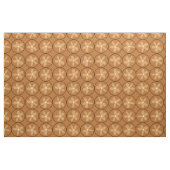 Carreau Floral à la Moutarde Chaude - Tissu en Cot (Fat Quarter)
