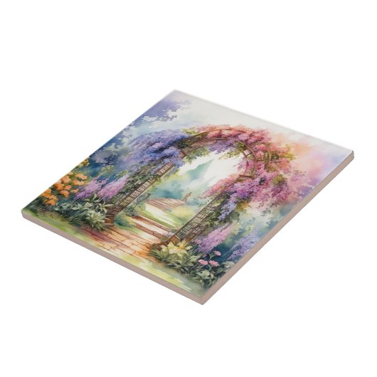 Carreau Floral Arch Landscape (Côté)