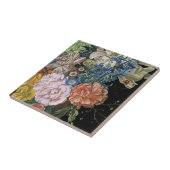 Carreau Floral baroque - Bouquet (Côté)