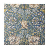 Carreau Floral bleu de William Morris (Devant)