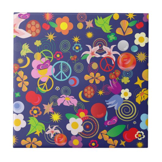 Carreau Floral boho (Devant)