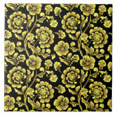 Carreau Floral Ceramic Tile (Devant)