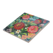 Carreau Floral hongrois (Côté)