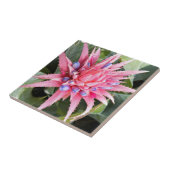 Carreau Floral Plante Vase Argent (Côté)