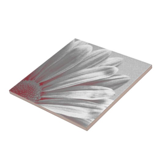 Carreau Floral Rouge (Côté)