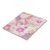 Carreau Floral Sans Couture  (Côté)