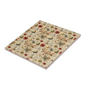 Carreau Floral Thanksgiving Motif Vintage (3) (Côté)