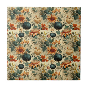 Carreau Floral Thanksgiving Motif Vintage (6)