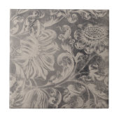 Carreau Floral vieilli (Devant)